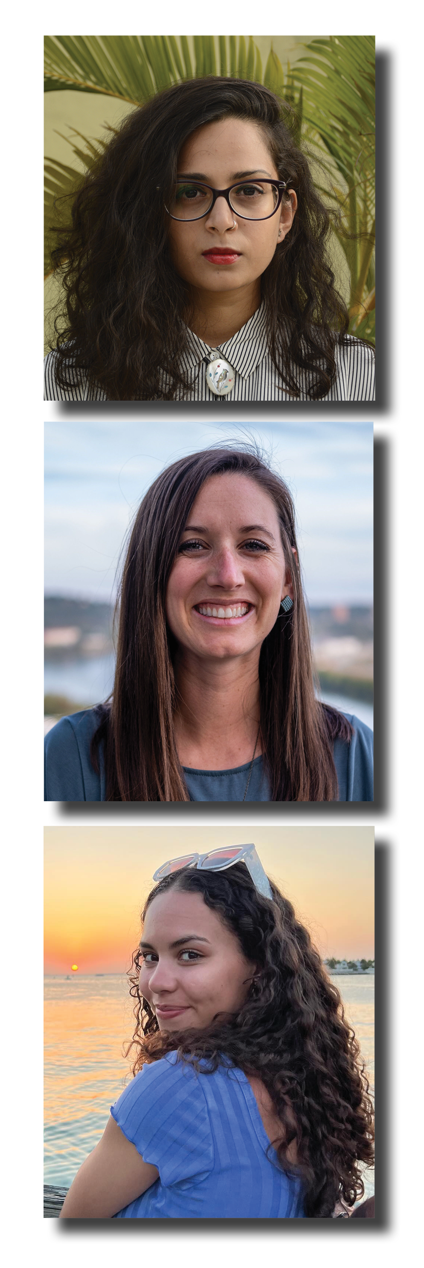 poetry stacked poets Aditi Machado, Abigail Rudibaugh and Whitney Hendrix