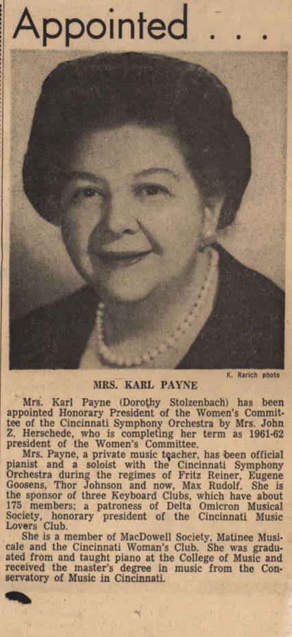 Womens Committee Honorary President