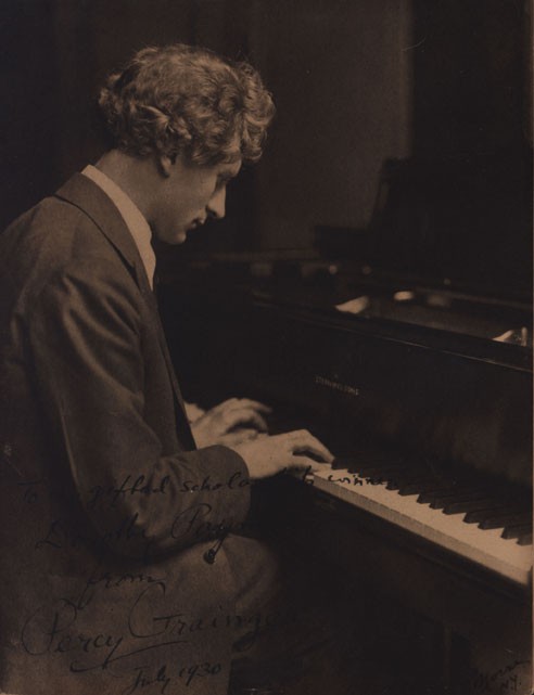 Photograph of Percy Grainger