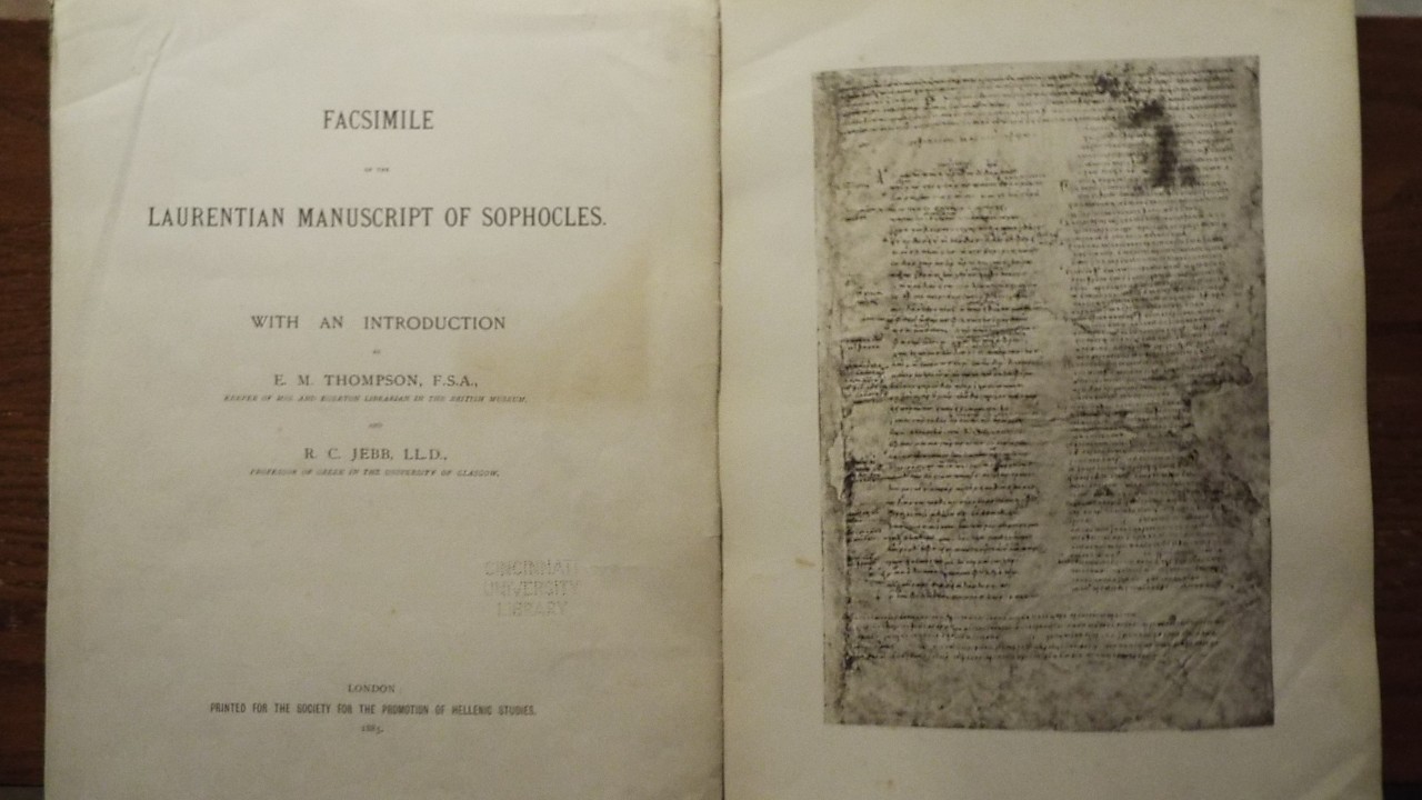 Rare book from Florence