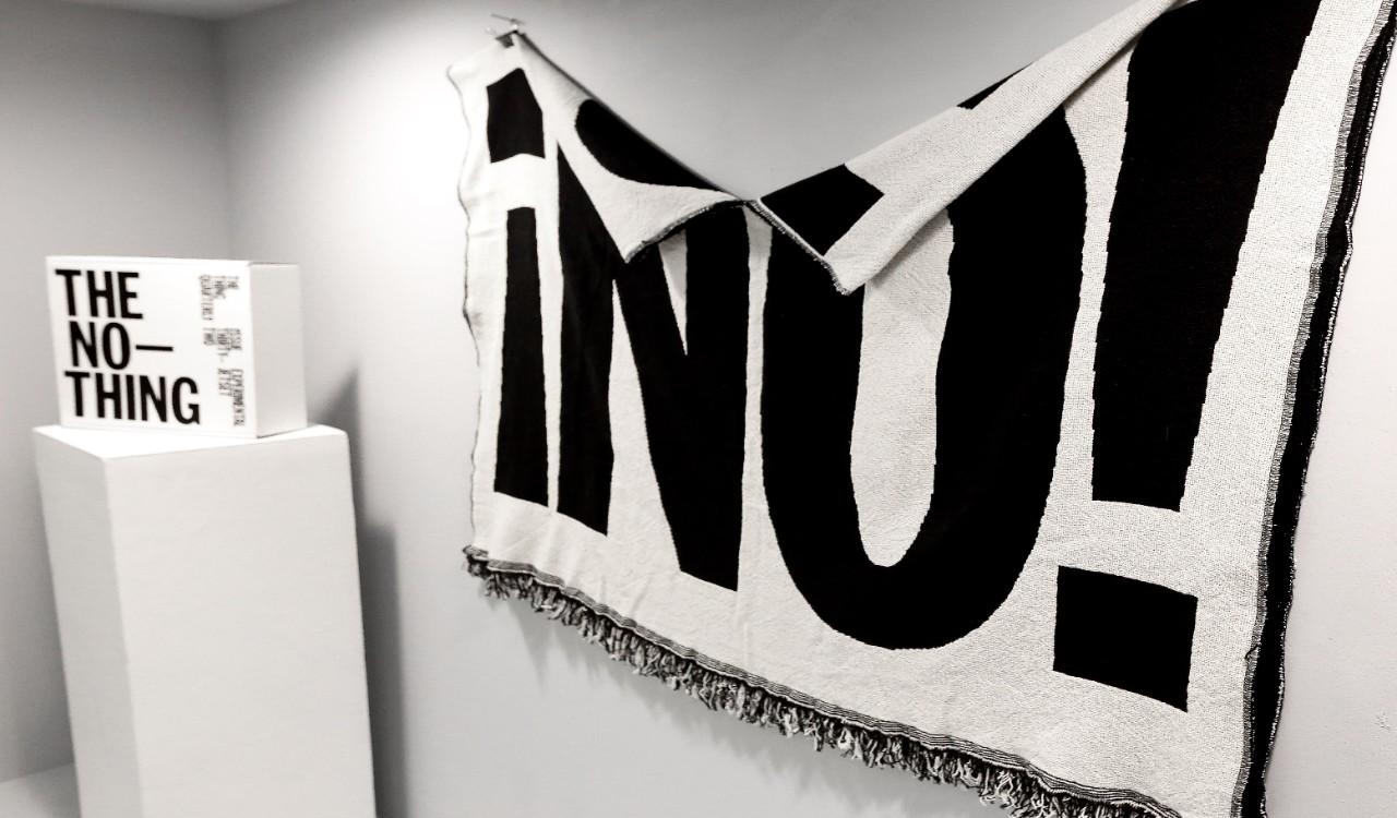 Image of Display Case by DAAP Library Circulation Desk